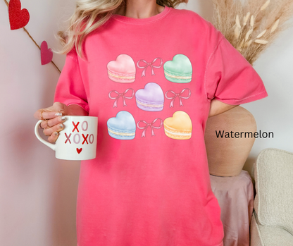 Heart Macarons Tee