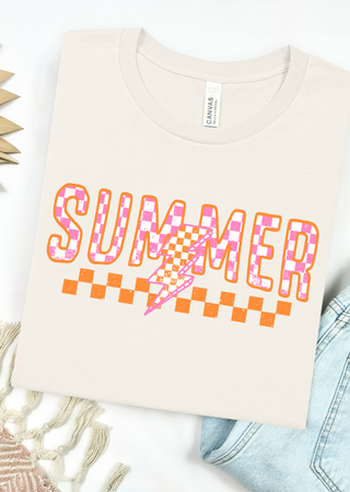 Shockin’ Summer Vibes  Bella Canvas T-Shirt