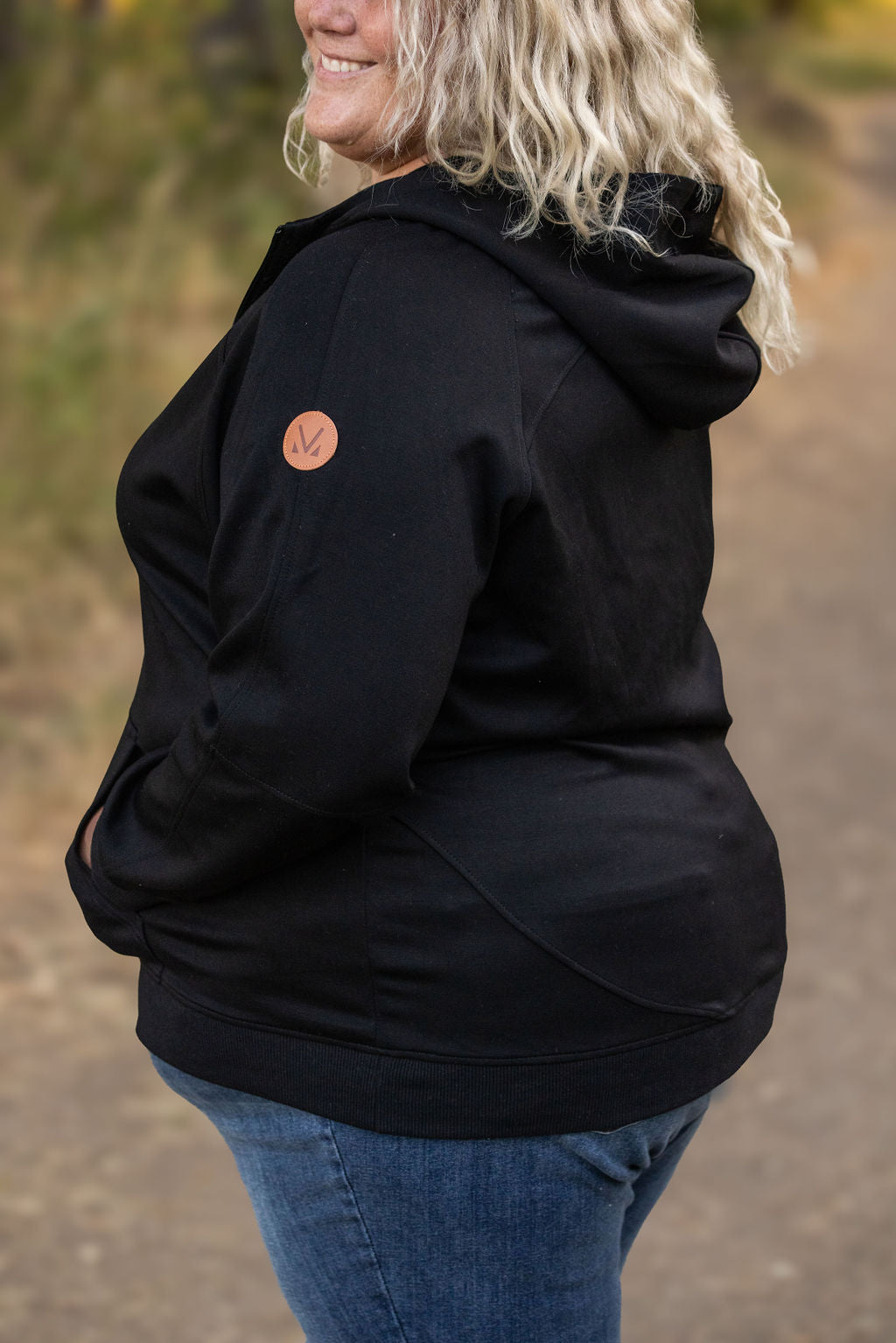 IN STOCK Scuba HalfZip Hoodie - Black