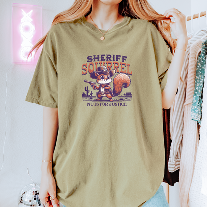 Sheriff Squirrel Tee