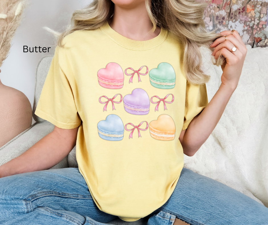 Heart Macarons Tee