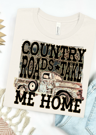 Country Roads Bella Canvas T-Shirt