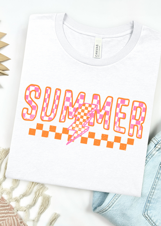 Shockin’ Summer Vibes  Bella Canvas T-Shirt