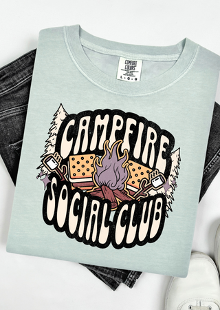Campfire Social Club Comfort Colors T-Shirt