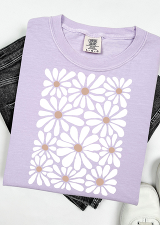 Boho Daisy Comfort Colors T-Shirt
