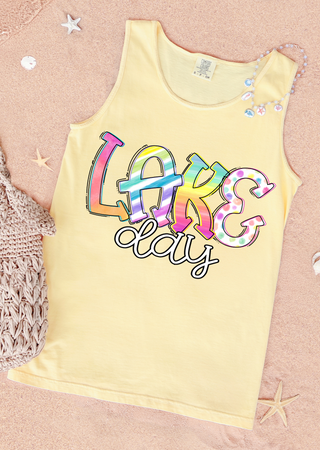 Lake days Tee Shirt, Tank