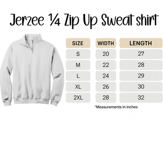 Hope Ribbon | Sarcoma Awareness 1/4 Zip Pullover