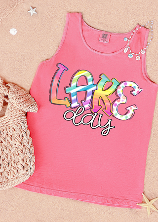 Lake days Tee Shirt, Tank