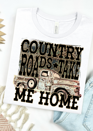 Country Roads Bella Canvas T-Shirt