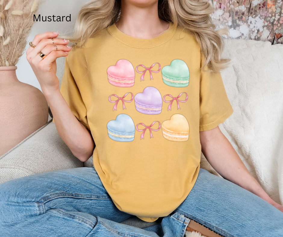 Heart Macarons Tee