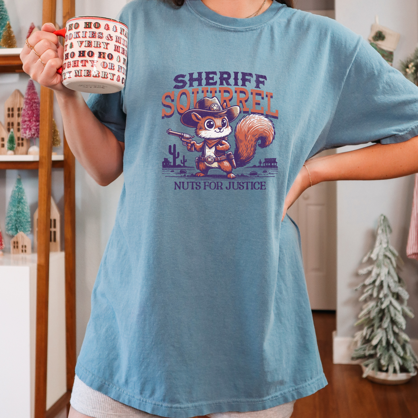 Sheriff Squirrel Tee