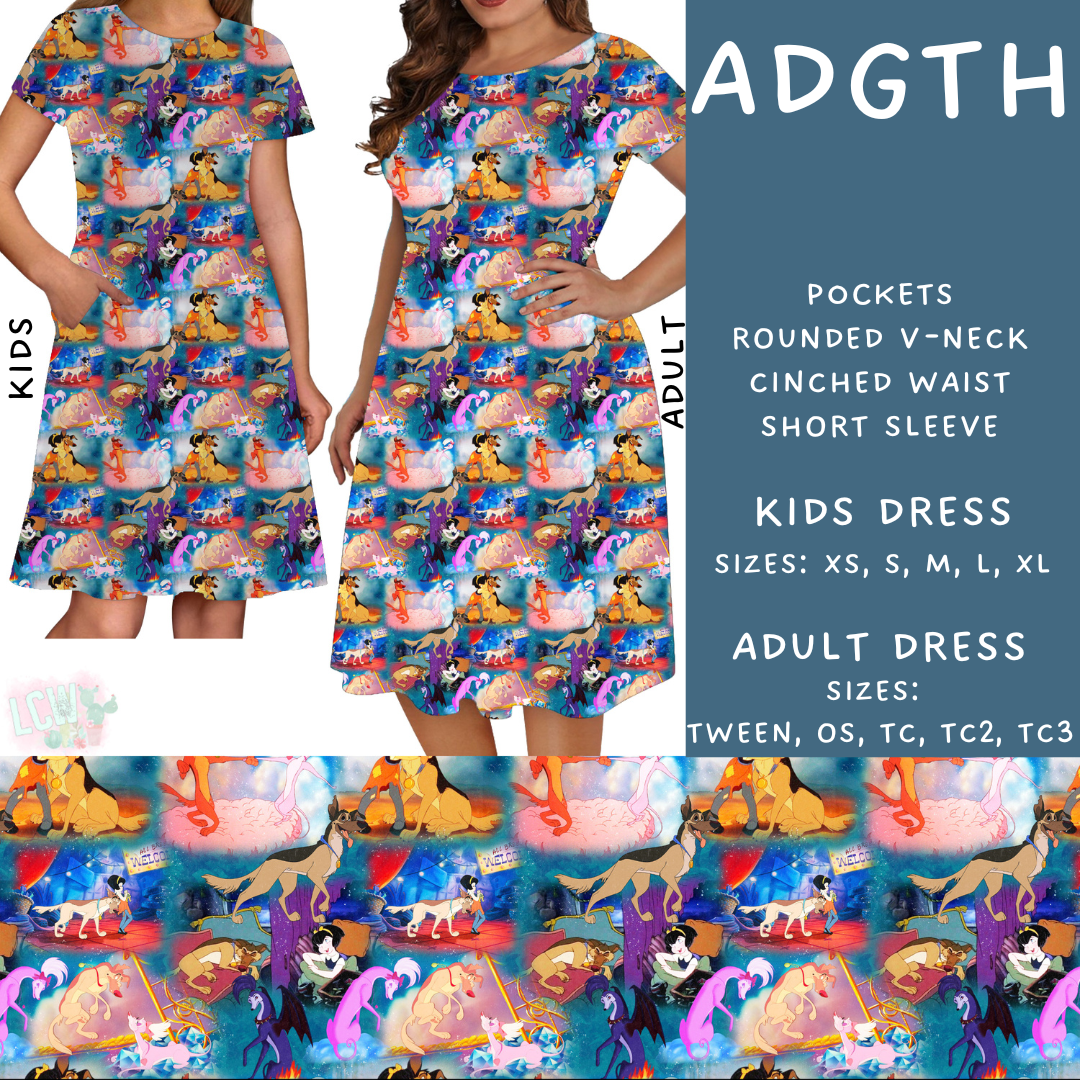 Batch #278 - Cool Characters 7 - Closes 1/29 - ETA early April - ADGTH Adult & Kids Dresses