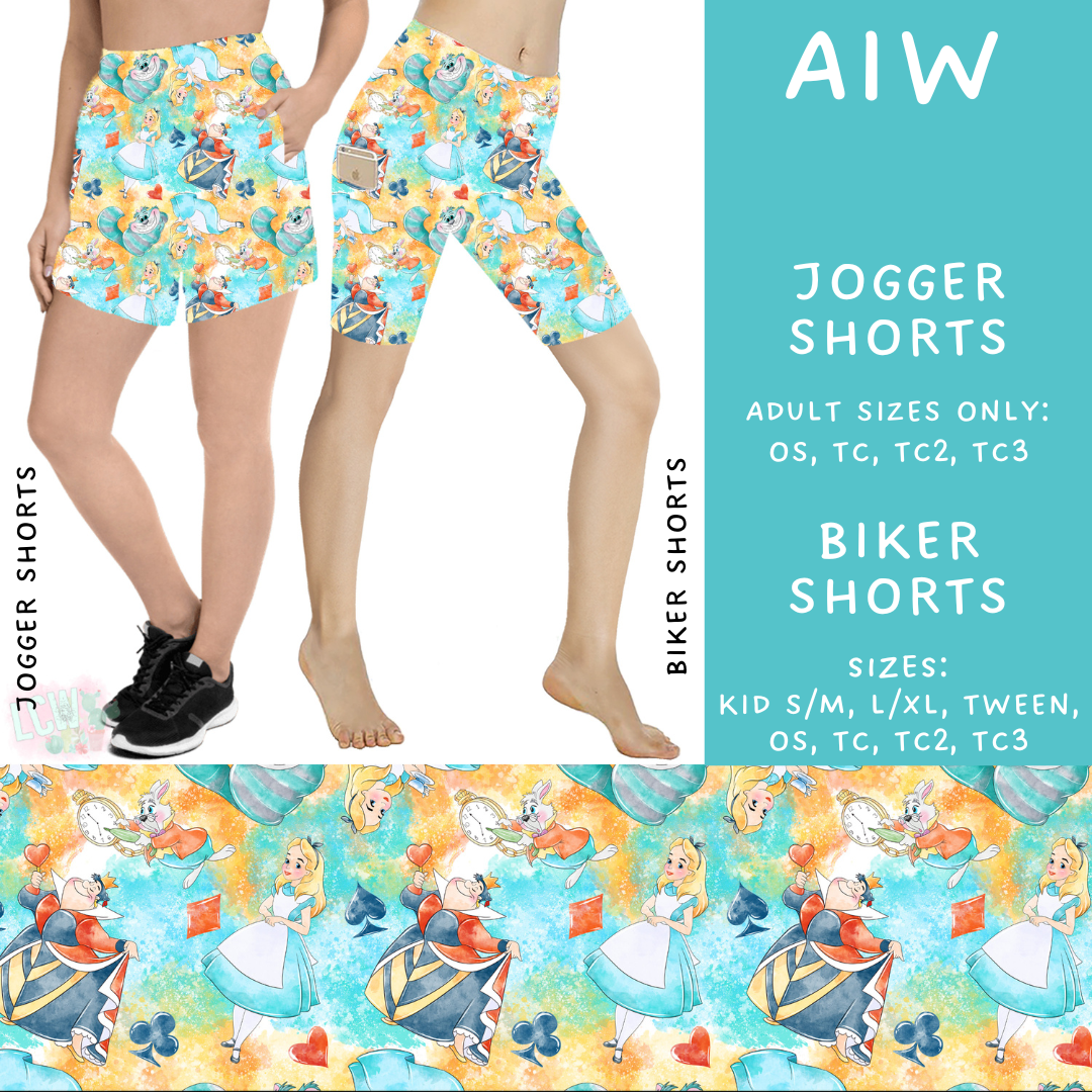 Batch #239 - Magical Faves 9 - Closes 11/18 - ETA early/mid Jan - AIW Biker & Jogger Shorts