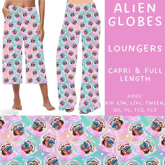 PREORDER Batch #220 - Christmas Magic - Closes 10/21 - ETA late Nov - Alien Globes Capri and Full Length Loungers