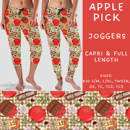 PREORDER Batch #204 - Hello Fall - Closes 9/20 - ETA early Nov - Apple Pick Full and Capri Length Joggers