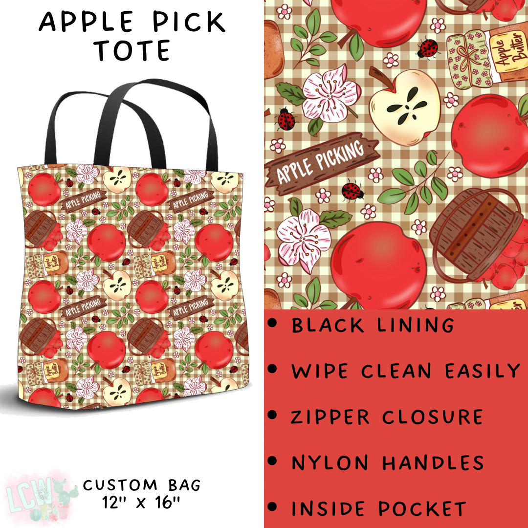 PREORDER Batch #204 - Hello Fall - Closes 9/20 - ETA early Nov - Apple Pick Tote