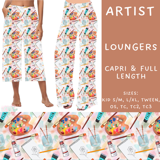 Batch #248 - Careers Collection - Closes 12/4 - ETA late Jan - Artist Capri and Full Length Loungers