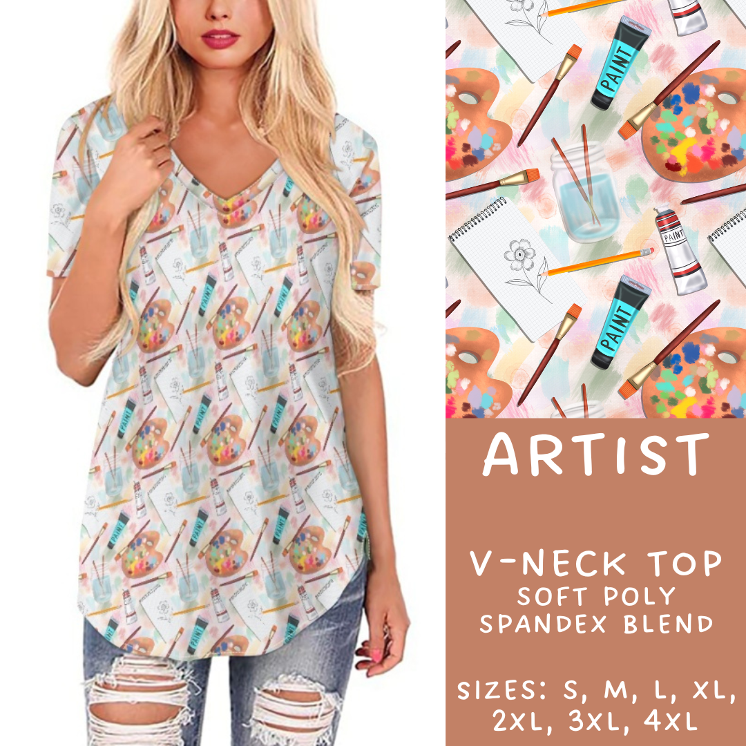 Batch #248 - Careers Collection - Closes 12/4 - ETA late Jan - Artist V-Neck Tee