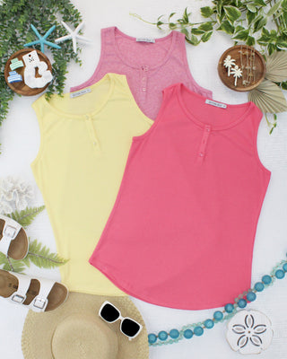 IN STOCK Alison Henley Tank - Rose FINAL SALE
