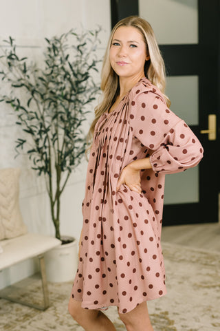 All My Lovin' Pleated Detail Dress