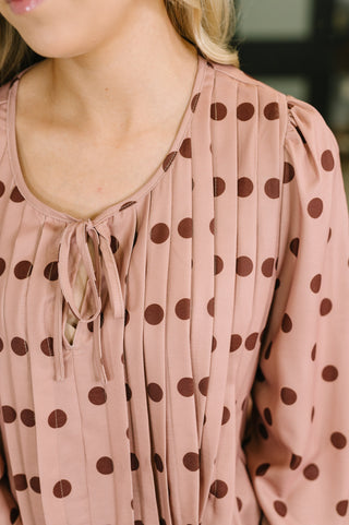 All My Lovin' Pleated Detail Dress