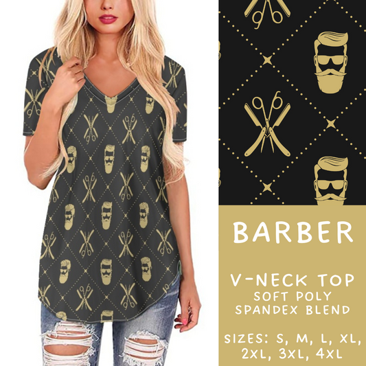 Batch #248 - Careers Collection - Closes 12/4 - ETA late Jan - Barber V-Neck Tee