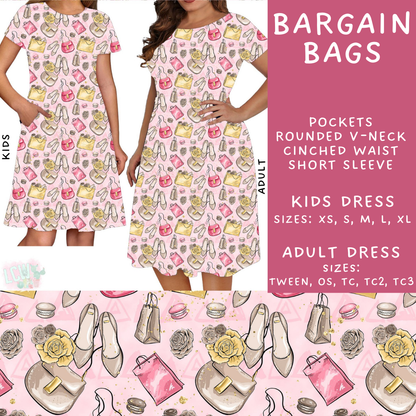 PREORDER Batch #223 - Black Friday - Closes 10/18 - ETA mid Nov - Bargain Bags Adult & Kids Dresses