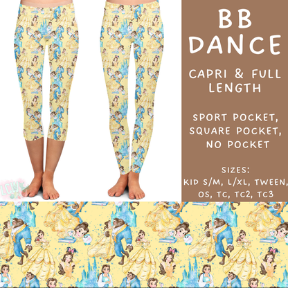 Batch #239 - Magical Faves 9 - Closes 11/18 - ETA early/mid Jan - BB Dance Full and Capri Length Leggings