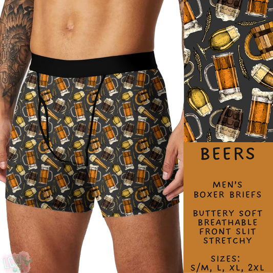 Batch #244 - Comfortable Underwear 2 - Closes 11/27 - ETA mid/late Jan - Beers Men's Boxer Briefs