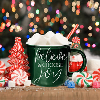 Believe & Joy Mug