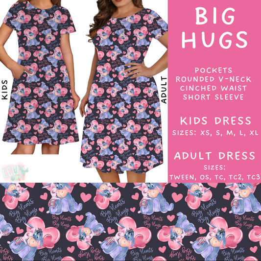 Batch #250 - Magical Valentine - Closes 12/9 - ETA late Jan - Big Hugs Adult & Kids Dresses