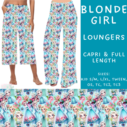 Batch #239 - Magical Faves 9 - Closes 11/18 - ETA early/mid Jan - Blonde Girl Capri and Full Length Loungers