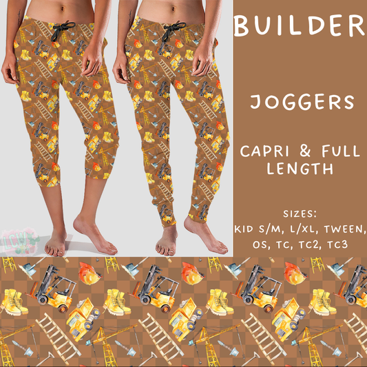 Batch #248 - Careers Collection - Closes 12/4 - ETA late Jan - Builder Full and Capri Length Joggers