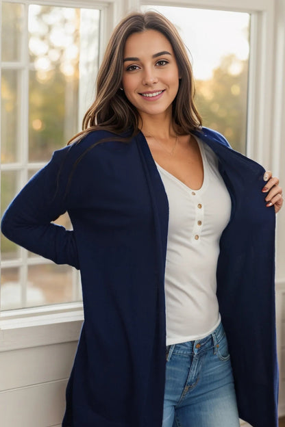 Back to Basics Cardigan - Navy