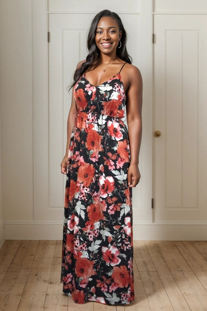 Beauty in Darkness - Maxi Dress