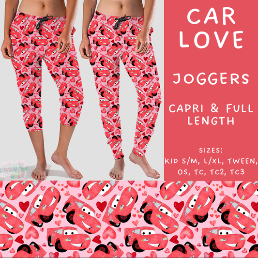 Batch #250 - Magical Valentine - Closes 12/9 - ETA late Jan - Car Love Full and Capri Length Joggers