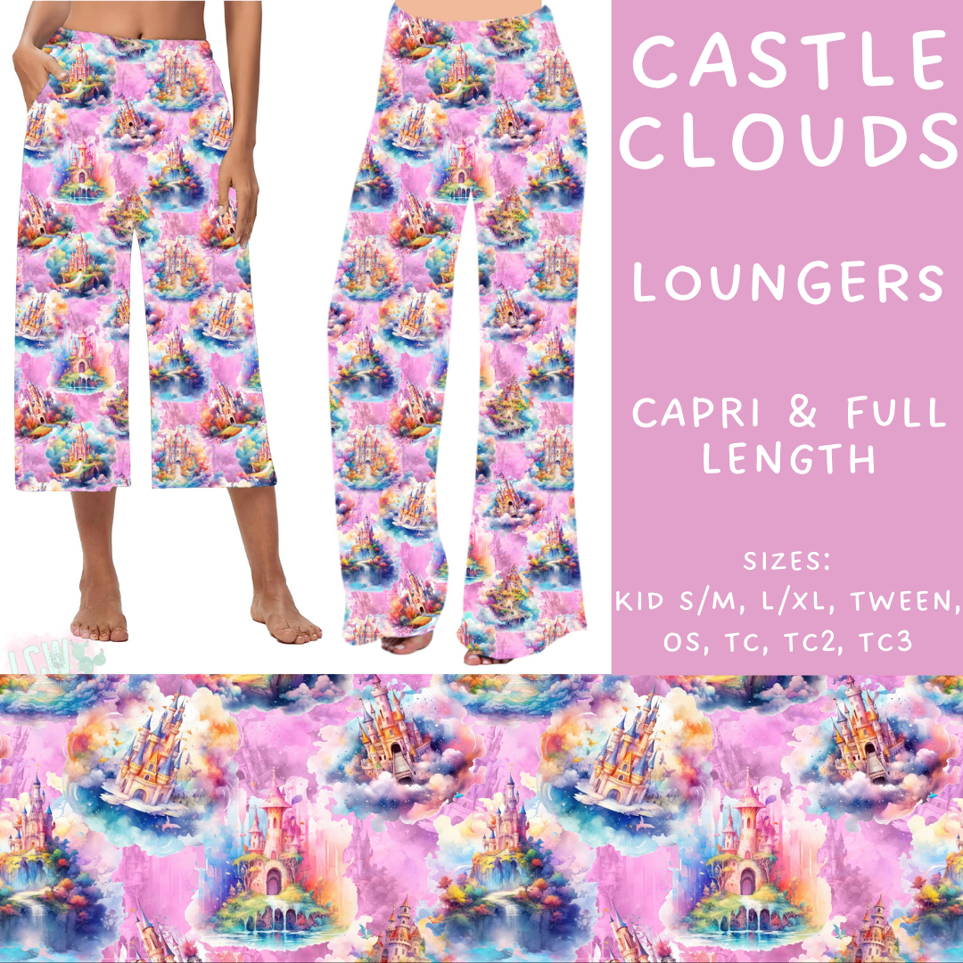 Batch #239 - Magical Faves 9 - Closes 11/18 - ETA early/mid Jan - Castle Clouds Capri and Full Length Loungers