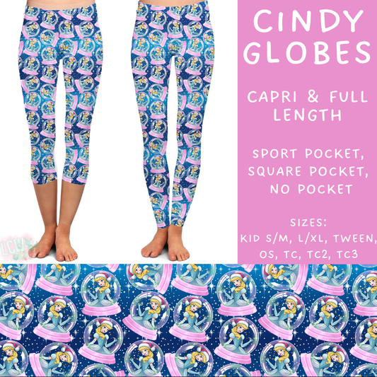 PREORDER Batch #220 - Christmas Magic - Closes 10/21 - ETA late Nov - Cindy Globes Full and Capri Length Leggings