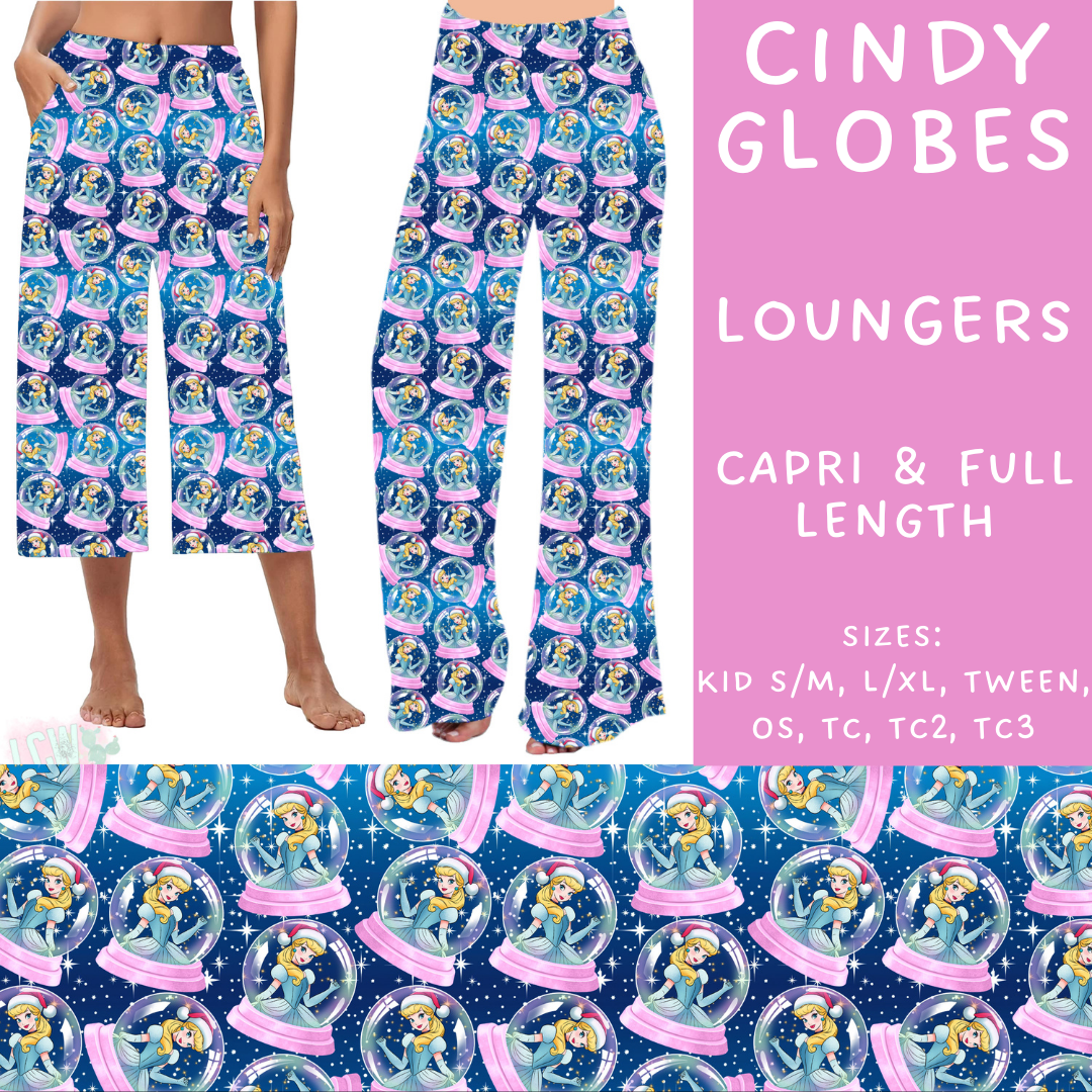 PREORDER Batch #220 - Christmas Magic - Closes 10/21 - ETA late Nov - Cindy Globes Capri and Full Length Loungers