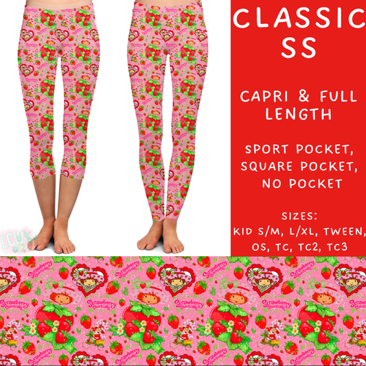 Batch #278 - Cool Characters 7 - Closes 1/29 - ETA early April - Classic SS Full and Capri Length Leggings