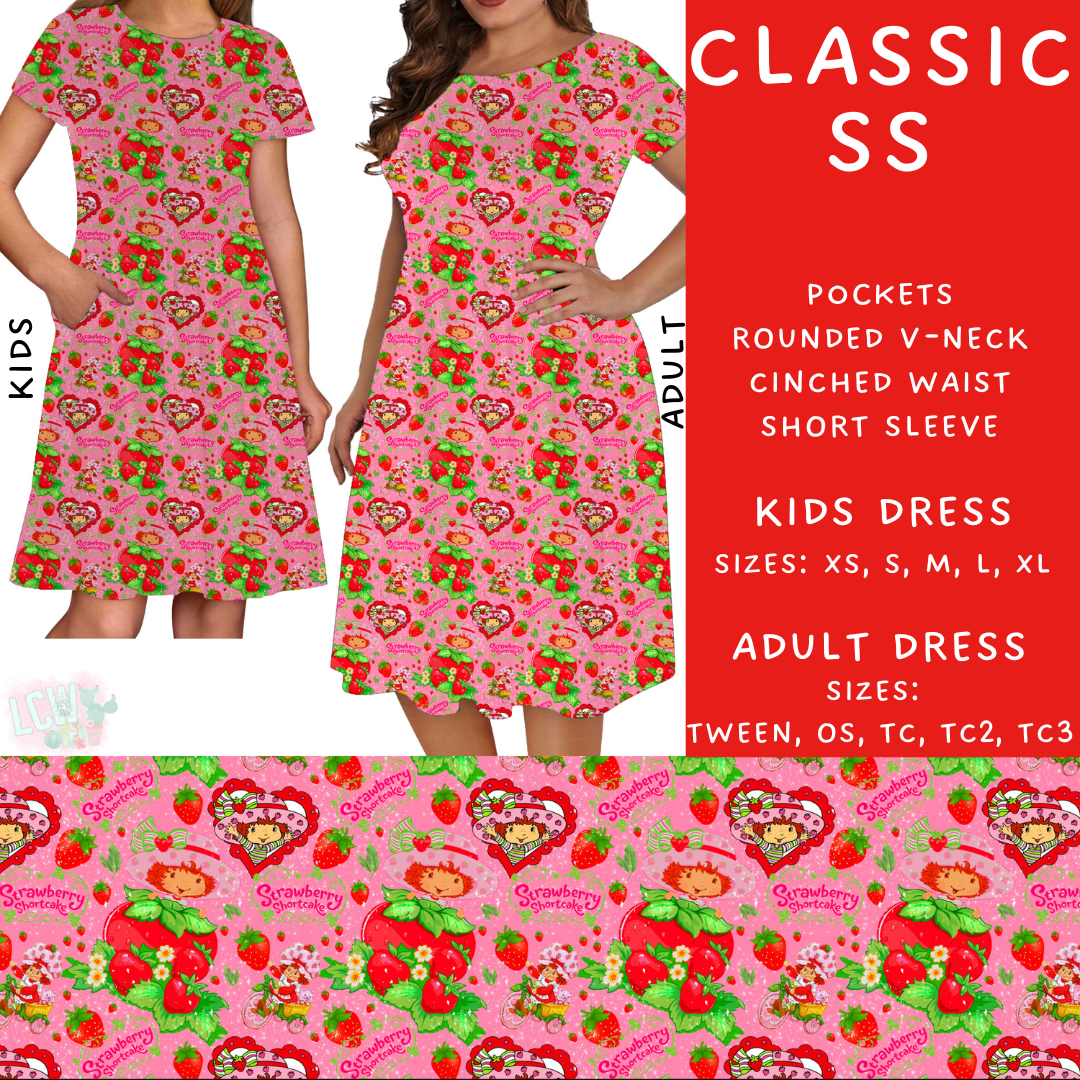 Batch #278 - Cool Characters 7 - Closes 1/29 - ETA early April - Classic SS Adult & Kids Dresses