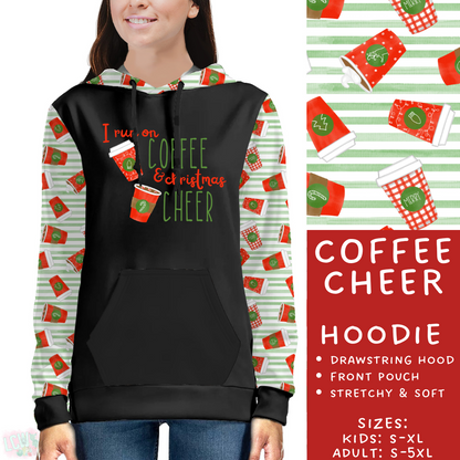 PREORDER  Batch #217 - Christmas Spirit - Closes 10/16 - ETA late Nov - Coffee Cheer Hoodie