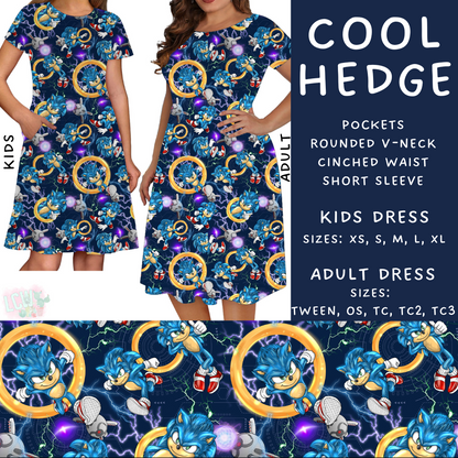 Batch #278 - Cool Characters 7 - Closes 1/29 - ETA early April - Cool Hedge Adult & Kids Dresses