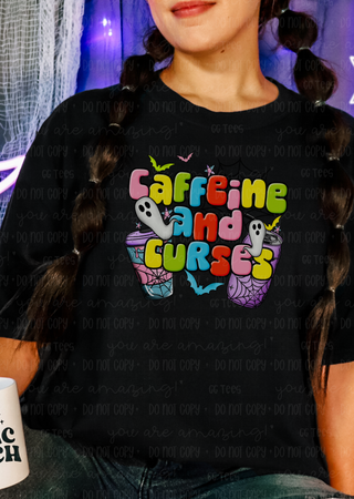 Caffeine & Curses Tee