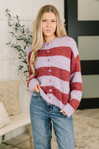 Callin' Be Back Again Casual Button Down Sweater