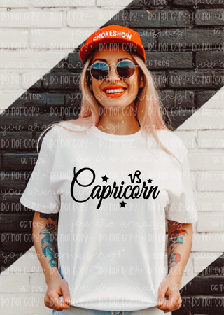 Capricorn Zodiac Sign Tee