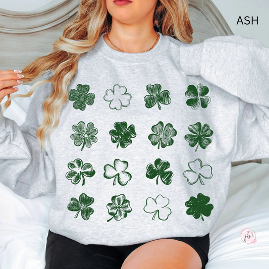 Clover Collage SWEATSHIRT