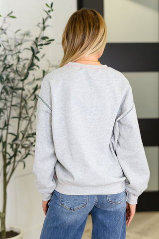 Country Club Pickle Ball Graphic Sweatshirt