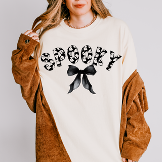 Personalized Ghost Font Bow