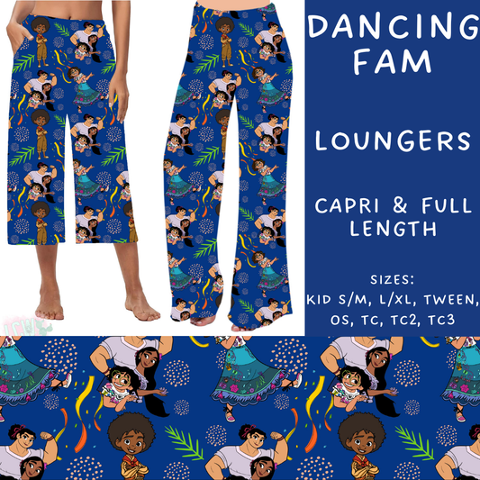 Batch #239 - Magical Faves 9 - Closes 11/18 - ETA early/mid Jan - Dancing Fam Capri and Full Length Loungers